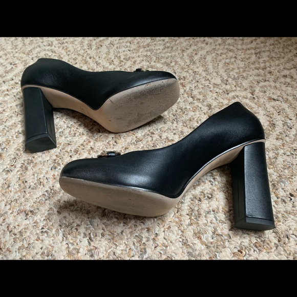 Gucci Block Heel Pumps, Size 38 - Picture 3 of 5